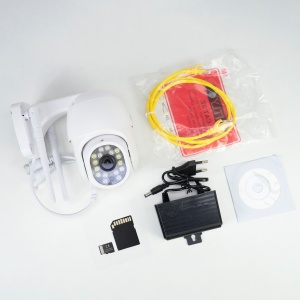 Pachet Camera supraveghere video wireless PNI IP440 WiFi, PTZ, 4MP si card de memorie MicroSD PNI 128GB inclus - Img 8
