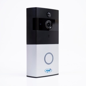 Pachet Interfon video inteligent PNI SafeHome PT710B WiFi HD, P2P si Sticky Pad Drapel - Img 2