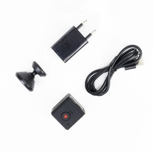 Pachet Mini camera de supraveghere spion PNI SafeHome PT945M 1080P WiFi, control prin Tuya Smart + Card de memorie MicroSD PNI 32GB cu adaptor SD - Img 8