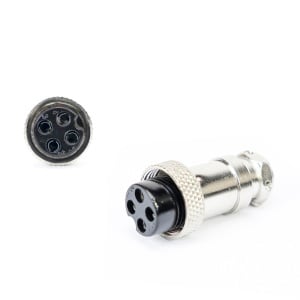 Pachet Mufa de schimb pentru microfon cu 4 pini, 10 bucati - Img 5