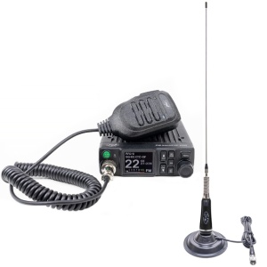 Pachet Statie radio CB PNI Escort HP 8900 ASQ, 12-24V + Antena CB PNI LED 2000 cu baza magnetica - Img 8