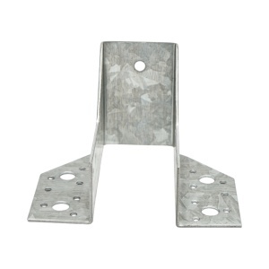 Papuc grinda tip A 50x100mm, grosime 2mm, otel zincat - Img 2