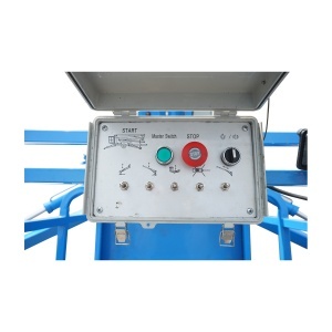 Platforma/nacela pentru lucru la inaltime tip remorca 16m, 200Kg cu telecomanda motor benzina - Img 7