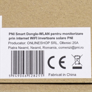 PNI Smart Dongle-WLAN pentru monitorizare prin internet WiFi invertor solar PNI SC1800C PRO fabricatie 2023 - Img 2