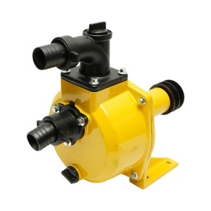 Pompa apa centrifuga autoamorsanta cu fulie dubla 3kW, 1.5 toli, debit 20 m3/h, adancime aspiratie 7m, inaltime pompare 24m pentru irigatii - Img 3