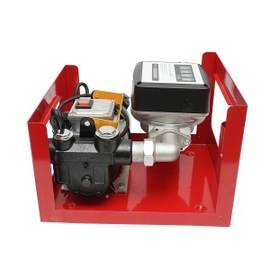 Pompa transfer motorina 220V 550W Breckner Debit 60L/min. (Kit cu contor, furtun aspiratie 1,5M, furtun transfer 4M, Pistol) - Img 6