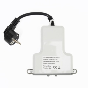 Priza inteligenta dubla de exterior PNI SafeHome PT840S WiFi comanda prin internet, aplicatie de mobil Tuya Smart, integrare in scenarii si automatizari smart cu alte produse compatibile Tuya, Alexa s