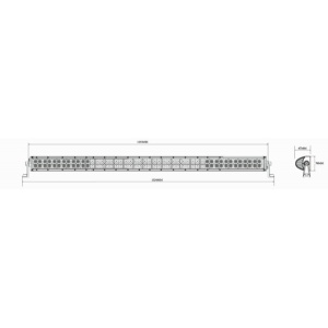 Proiector camuflaj 96 LED 1344mm 288W(21120Lm) - Img 2