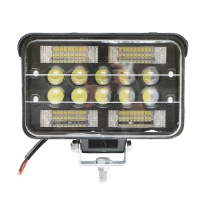 Proiector/lampa slim cu cozoroc 78W 4 zone SMD si 6 LED-uri cu lupa 10-30V 12V/24V Breckner Germany