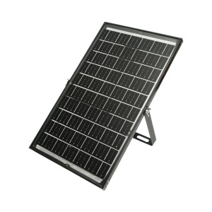 Proiector LED 300W, 6500K cu panou solar bifacial 30W, baterie LiFePO4 15000mAh si telecomanda IP66 Breckner Germany - Img 10
