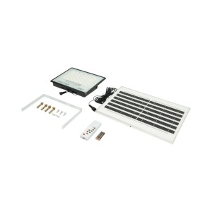 Proiector LED 60W, 6500K cu panou solar 8W, baterie LiFePO4 5000mAh si telecomanda IP67 Breckner Germany - Img 4