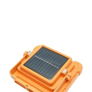 Proiector LED portabil 100W cu panou solar 1.5W, baterie 3600mAh, 6 moduri de iluminare, magnet, carlig, USB Power Bank 210x170x55mm Breckner Germany - Img 9
