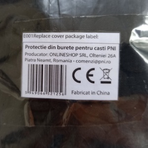 Protectie din burete pentru casti PNI - Img 6