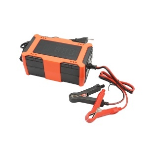 Redresor, incarcator digital baterie 12V, 6A plumb acid, lithium 4-100Ah cu functie de reparare inteligenta - Img 3