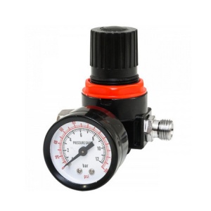 Regulator cu manometru de presiune 0-12 Bar 1/4" VERKE