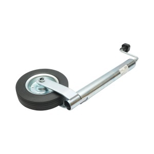 Roata de sprijin remorca 200x50mm, diametru tub 48mm, reglabila 650-800mm, sarcina maxima 136kg Breckner Germany - Img 5