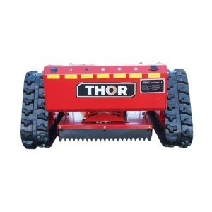 Robot de tuns iarba pe senile cu telecomanda, motor Loncin 9CP, 224cc, latime de taiere 550mm THOR - Img 5