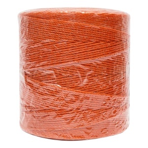 Rola fir portocaliu fi 2,5mm. 3x0.15mm. SS, rezistenta 7.4 Ohm/m, 1000m gard electric Breckner Germany - Img 2