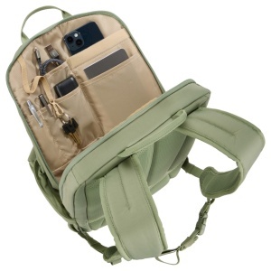 Rucsac urban cu compartiment laptop, Thule, EnRoute, 26L, Quiet Green - Img 6