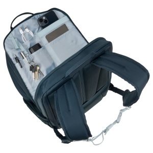 Rucsac urban cu compartiment laptop, Thule, EnRoute, 26L, Soft Blue/Darkest Blue - Img 6