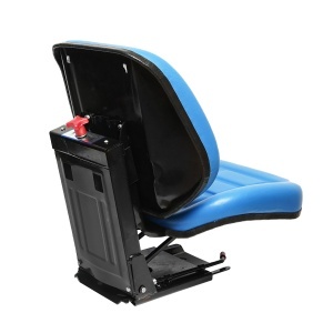 Scaun universal albastru cu reglaj pentru tractor UTB U-650, U-445, Fiat, Case - Img 6