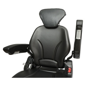 Scaun universal reglabil pentru tractor cu centura de siguranta si cotiere 610x390mm - Img 6