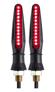 Semnale led scuter tip banda (rosu)