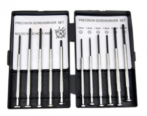 Set 11 piese surubelnite de precizie