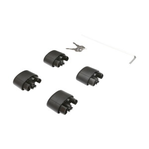 Set 2 bare transversale pentru portbagaj din aluminiu cu antifurt 1500mm Breckner Germany - Img 6