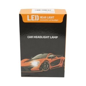 Set 2 becuri auto LED H3, 27W, 12V lumina alb rece - Img 2