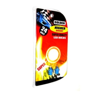 Set 2 becuri led bord B8,5D 24v albastre