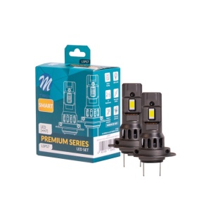 Set 2 becuri LED M-TECH PREMIUM SMART H7