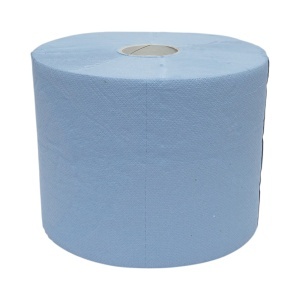 Set 2 role lavete industriale 3 straturi hartie albastra 36x22cm Celtex Superblue S 500 portii/rola 59612 - Img 2