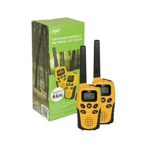 Set 2 statii Walkie Talkie PMR R6
