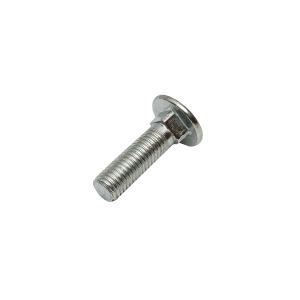 Set 50 buc surub zincat pentru plug DIN 603 M10x35mm - Img 2