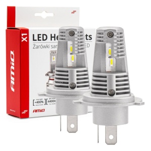 Set Becuri Far LED H4