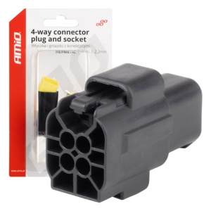 Set conector stecher si priza 4 PIN 2.2mm