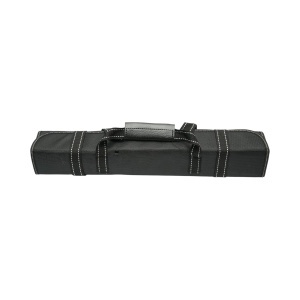 Set cutite macelarie profesionale 5 piese cu geanta, lama otel 5Cr15MoV, maner PP negru Breckner Germany - Img 12