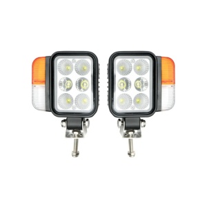 Set faruri universale tractor stanga si dreapta cu LED 10-80V - Img 5