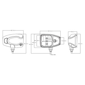 Set lampi tip far cu semnalizare dreapta si stanga 12V HR-A-015 Breckner Germany - Img 6