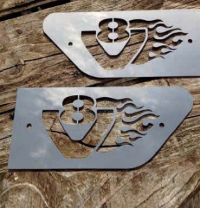 Set ornamente aparatoare noroi SCANIA V8