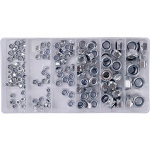 Set piulite hexagonale din otel, 146 buc WAART - Img 2