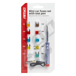 Set sigurante mini cu extractor si creion tensiune