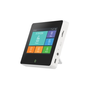 Sistem de alarma wireless PNI SafeHouse HS670 WiFi GSM 4G, ecran color tactil, 99 zone wireless, suporta 5 numere de telefon, apel si SMS de alarma, compatibil cu aplicatia Tuya Smart - Img 3