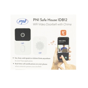 Sonerie video PNI Safe House IDB15 WiFi, vizibilitate noctura, IP54, acumulator incorporat, control din aplicatia Tuya - Img 10