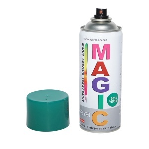 Spray vopsea Magic verde 6016 400 ml - Img 3
