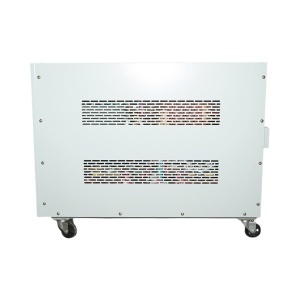 Stabilizator automat de tensiune 30KVA trifazat cu servomotor, bypass, afisaj LCD Breckner Germany - Img 3