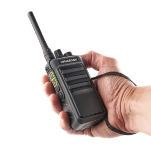 Statie radio PMR 446 portabila PNI Dynascan, 446MHz, 8CH, VOX, Scrambler, 1750mAh, display ascuns, IP55 - Img 5