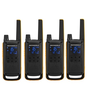 Statie radio PMR portabila Motorola TALKABOUT T82 Extreme Quad set cu 4 buc - Img 4