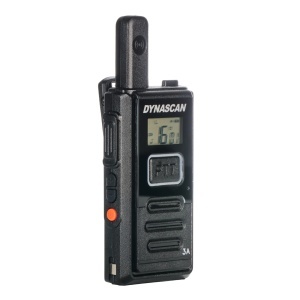 Statie radio portabila PMR Dynascan 3A 446MHz, 0.5W, 16CH, VOX, negru